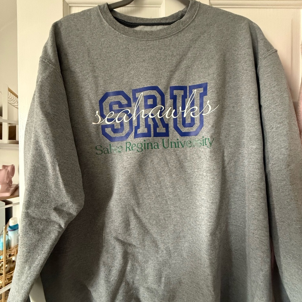 Gray Salve Regina University Men's Sweater